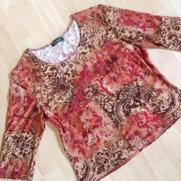 VINTAGE soft 3/4 sleeves top ππππ§‘ Y2K - Picture 8 of 10